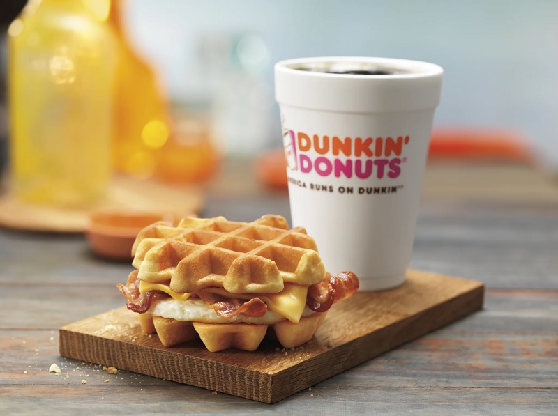 Dunkin Donuts Breakfast Menu with Price List