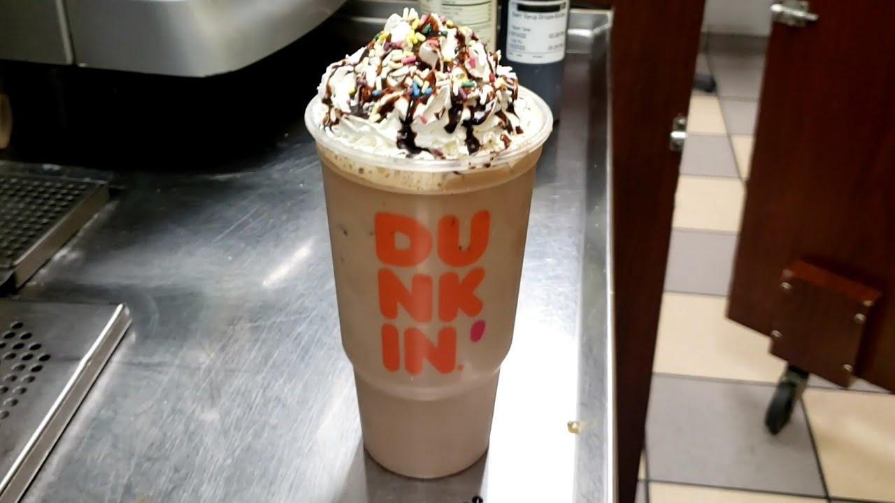 Dunkin Donuts Latte Menu