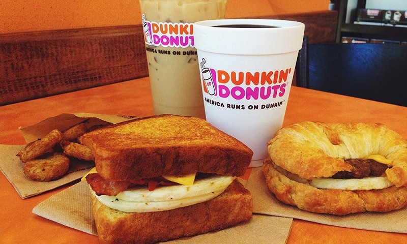 Dunkin Donuts Lunch Menu