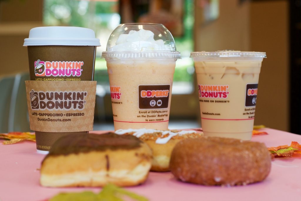 Dunkin Donuts Menu with Price List