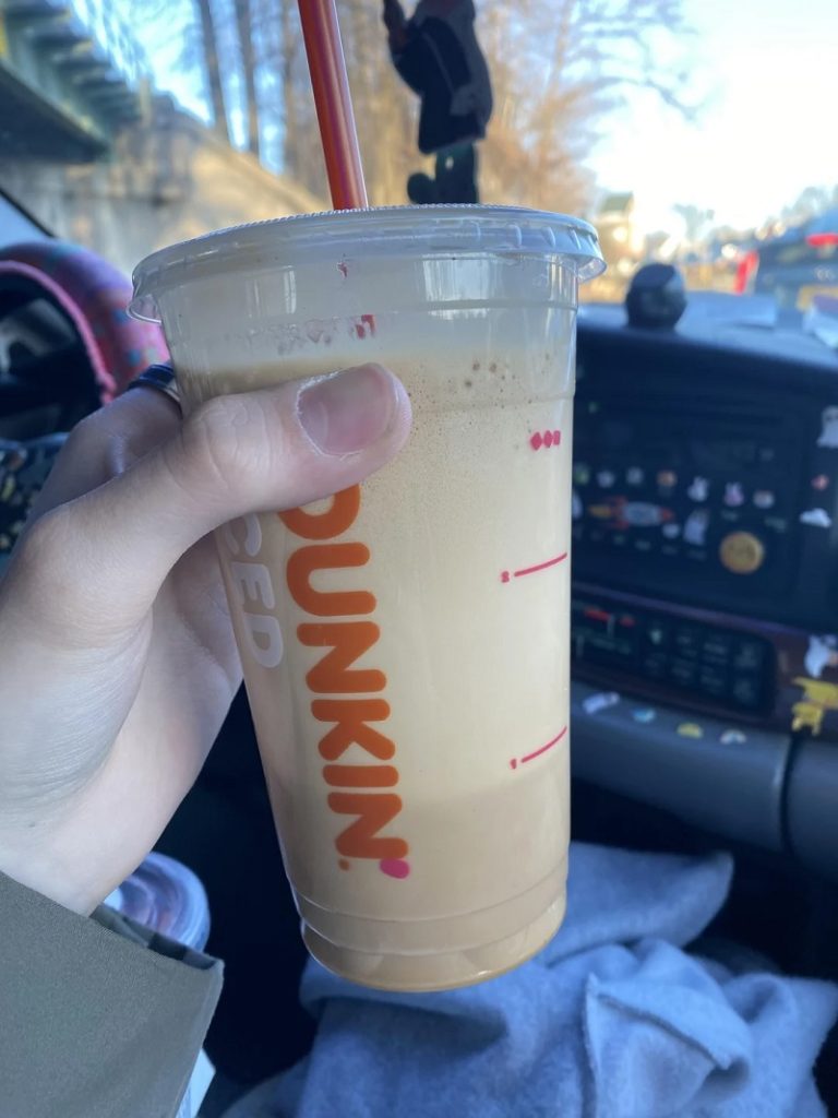 Dunkin Iced Cappuccino