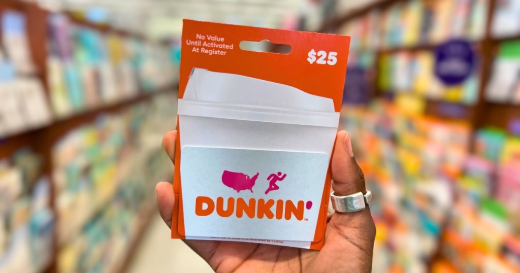 How to check dunkin donuts gift card balance