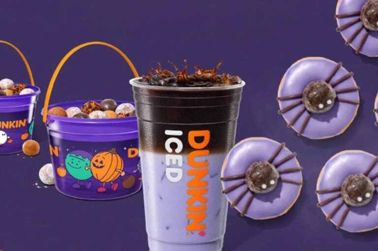 Dunkin Donuts Halloween Munchkins Bucket